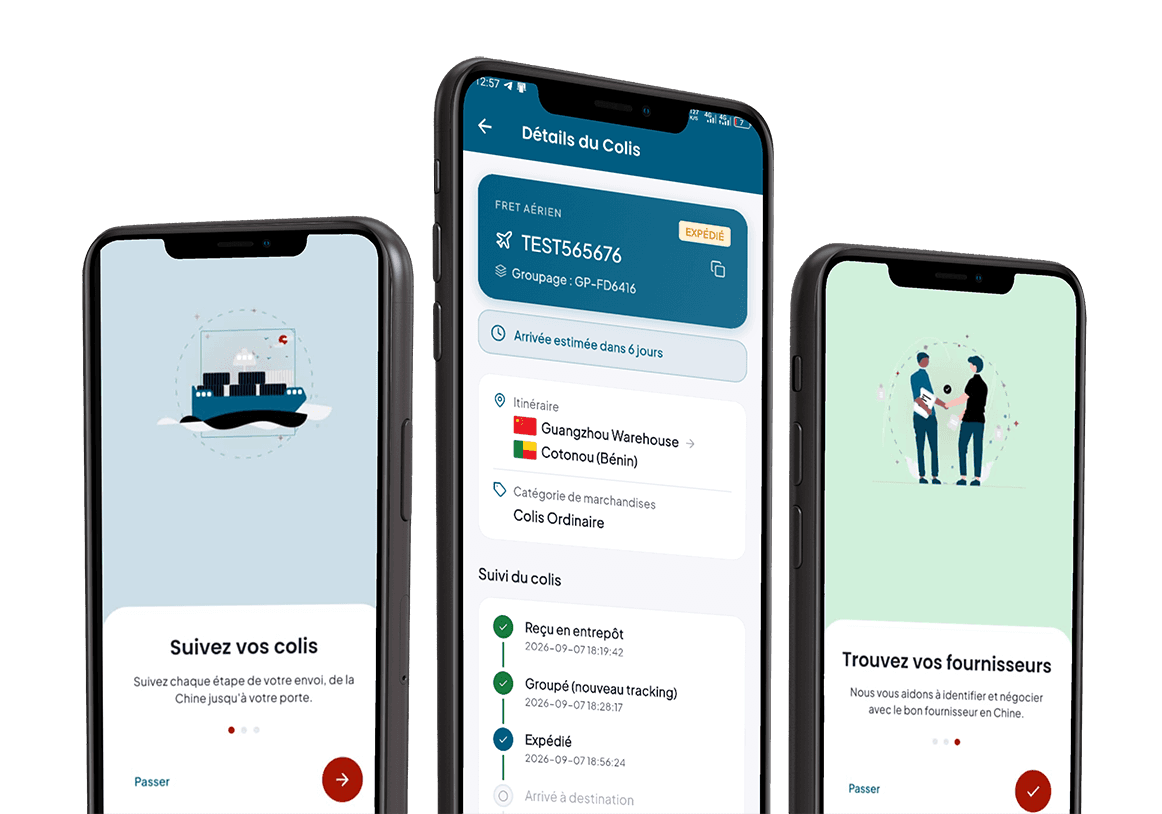 The Roi Cargo app, in your pocket